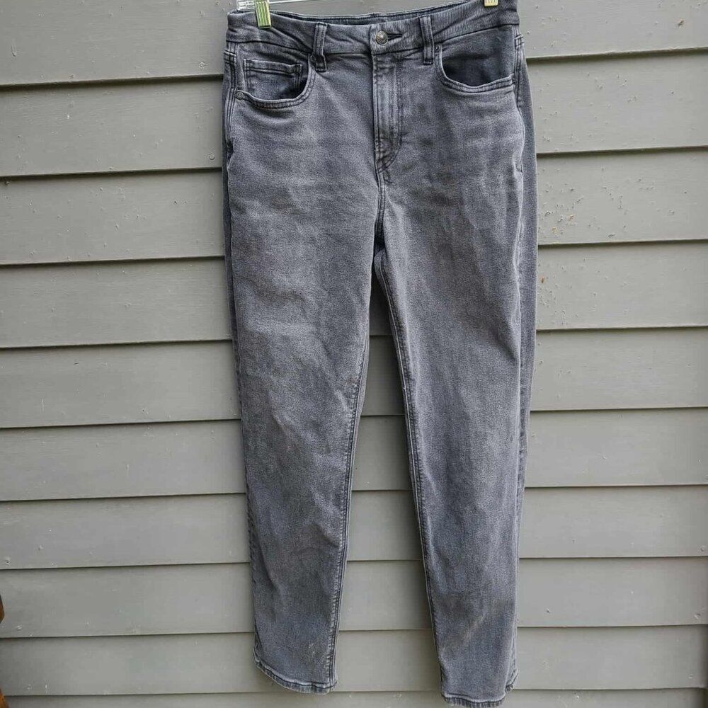 American Eagle Gray Real Good Jeans Size 8R